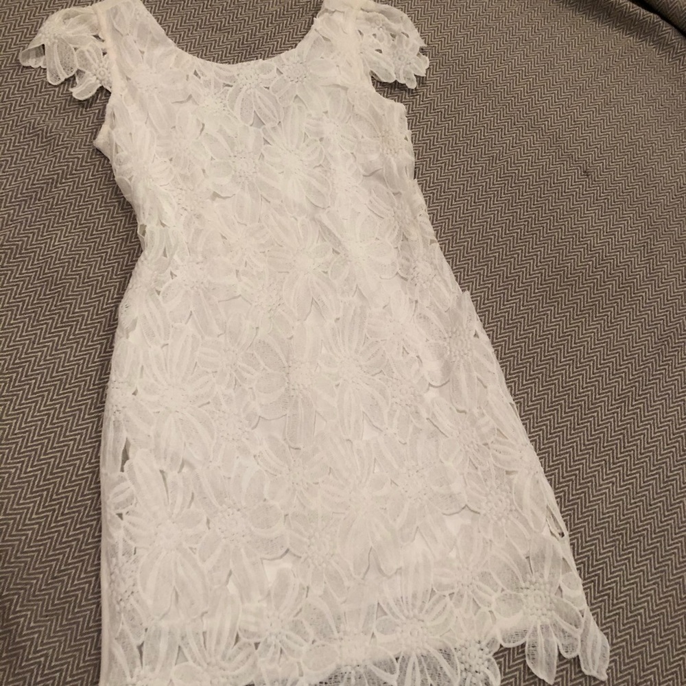 ❤️Cream/off white dress